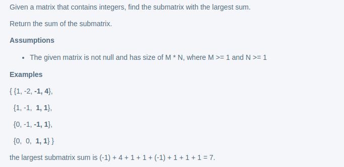 maximum-submatrix-sum